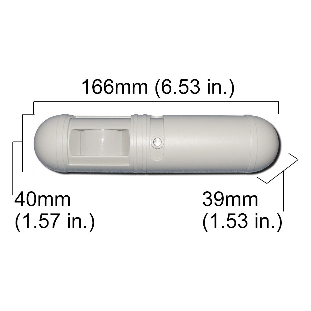PIR sensor dimensions for request to exit applications in access control - AL-OD22