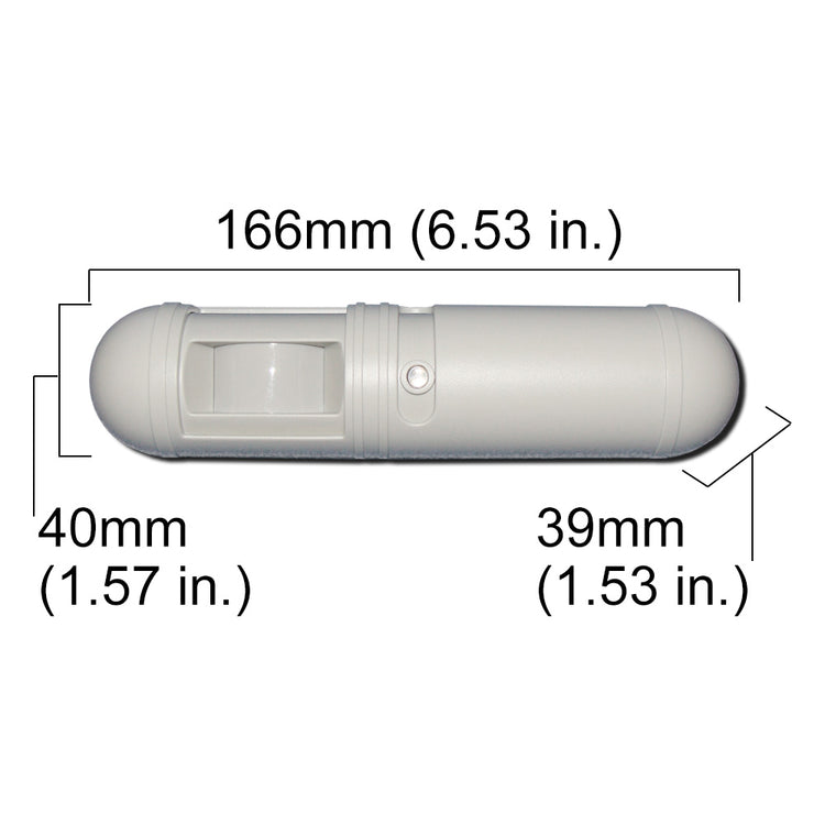 PIR sensor dimensions for request to exit applications in access control - AL-OD22