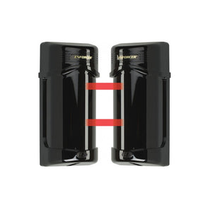 E-960-D190Q Seco-Larm Enforcer Twin Photobeam Detectors With Laser Beam Alignment
