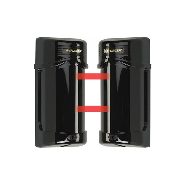 E-960-D190Q Seco-Larm Enforcer Twin Photobeam Detectors With Laser Beam Alignment