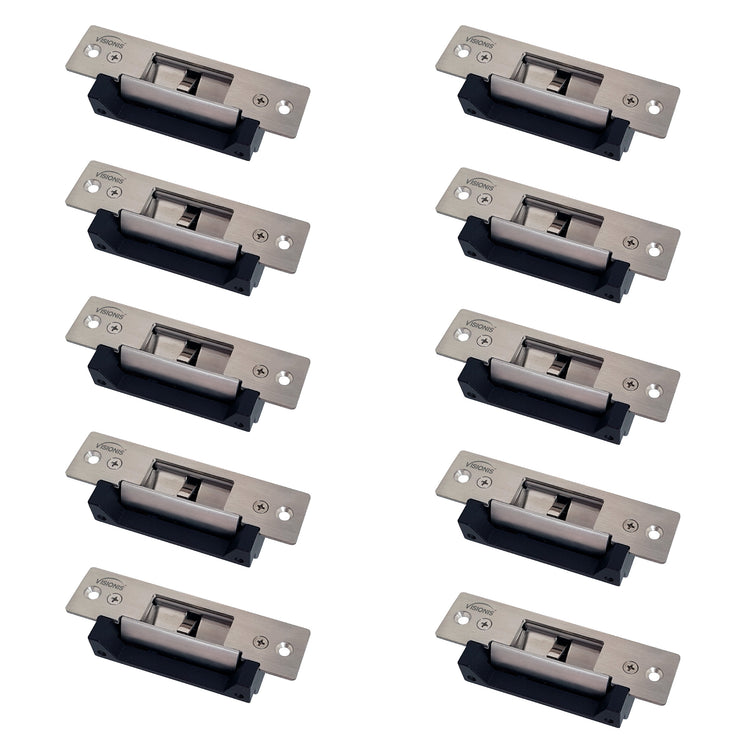 Electric door strikes. Pack of 10 - VIS-EL104-FSESA