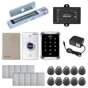 300 lbs magnetic door lock with keypad kit for door access control - FPC-5098