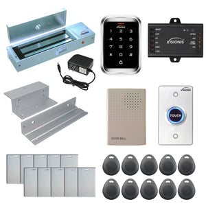 1200 lbs magnetic door lock with keypad kit for door access control -  FPC-5286-VS