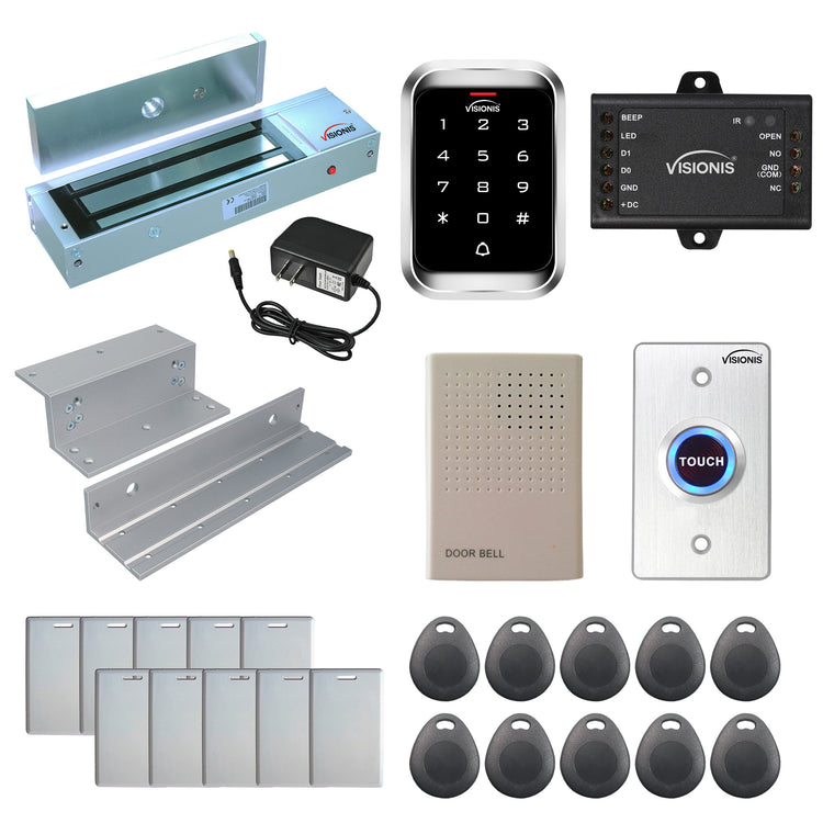 1200 lbs magnetic door lock with keypad kit for door access control -  FPC-5286-VS