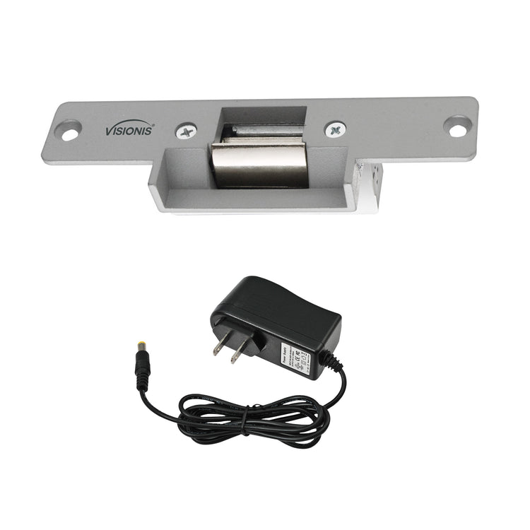 Electric door strike VIS-EL102-FSA with power supply kit - FPC-5391
