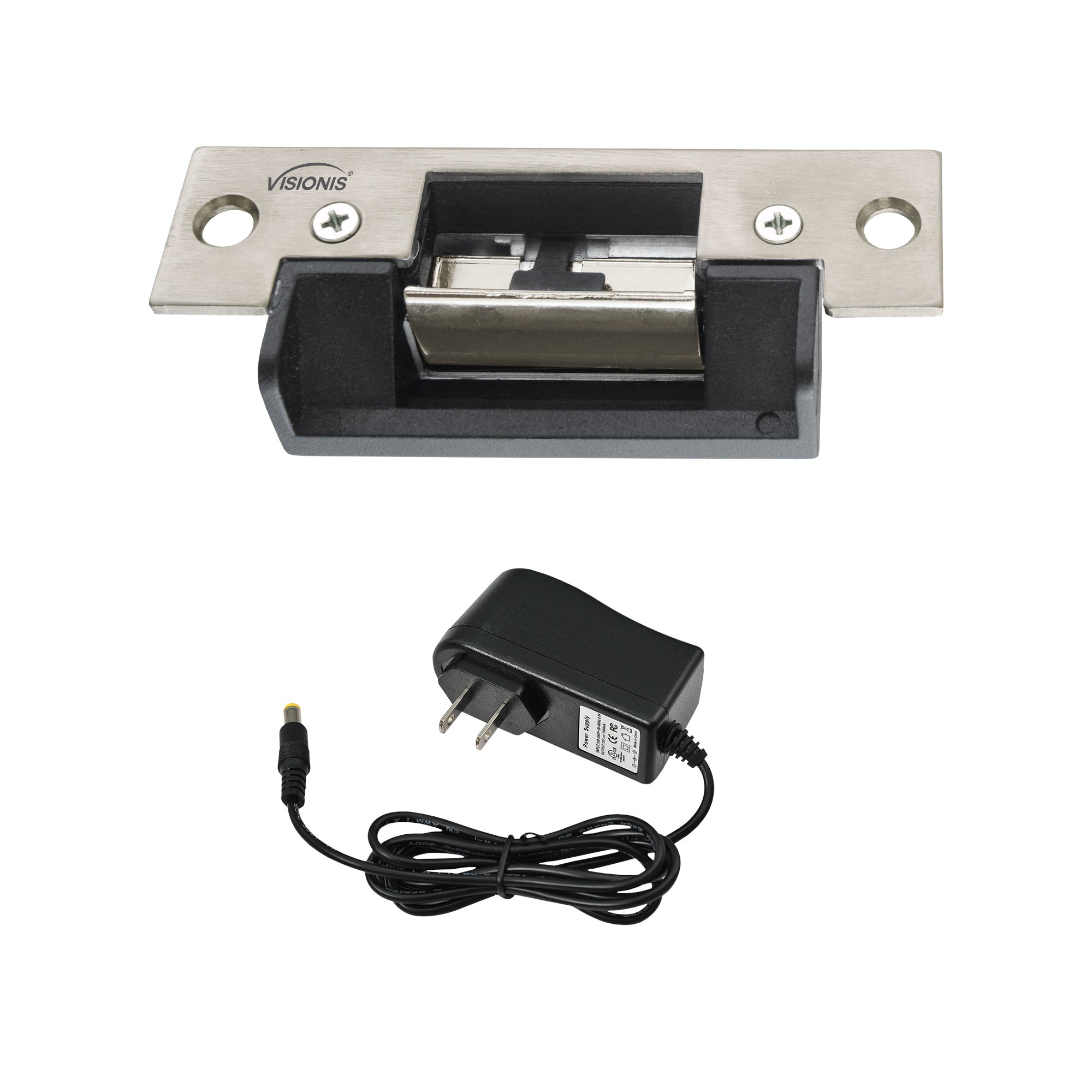 Electric door strike VIS-EL102-FSA with power supply kit