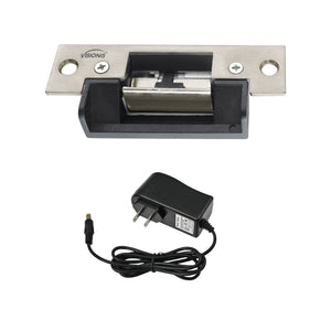 Electric door strike VIS-EL102-FSA with power supply kit