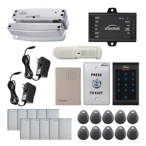 Standalone access control system with electric drop bolt lock, keypad. motion sensor - FPC-5556