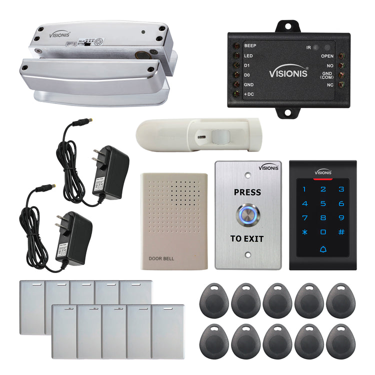 Standalone access control system with electric drop bolt lock, keypad. motion sensor - FPC-5556