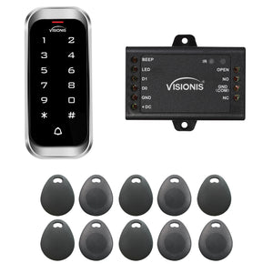 standalone keypad access control with and key tags - FPC-5679