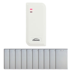 Door badge reader. Wiegand 26 Bit + Pack Of 10 Cards - FPC-6436