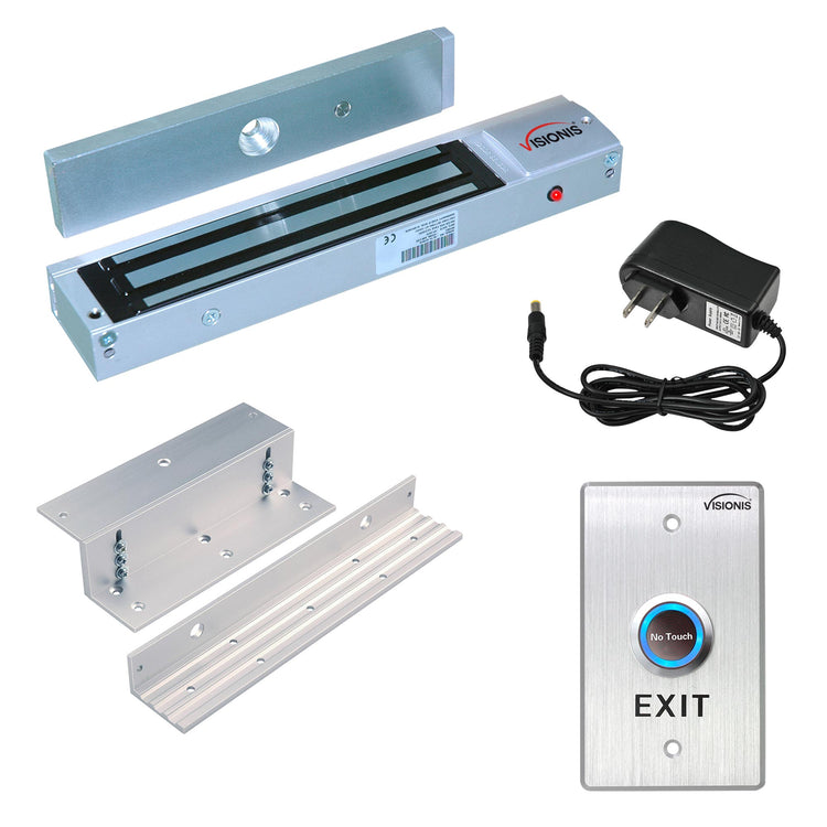 600 lbs Maglocks kit with push to exit button - FPC-7321