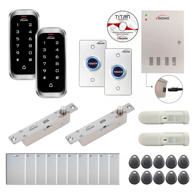 Card access control systems with Electric Bolt Lock, Software, card reader and controller - FPC-8145