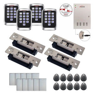 Access control systems for business with Electric Door Strikes, card readers, software - FPC-8266