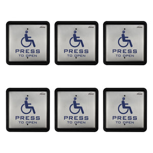 Handicap Button for Door Access Control Pack of 6 units - FPC-8914