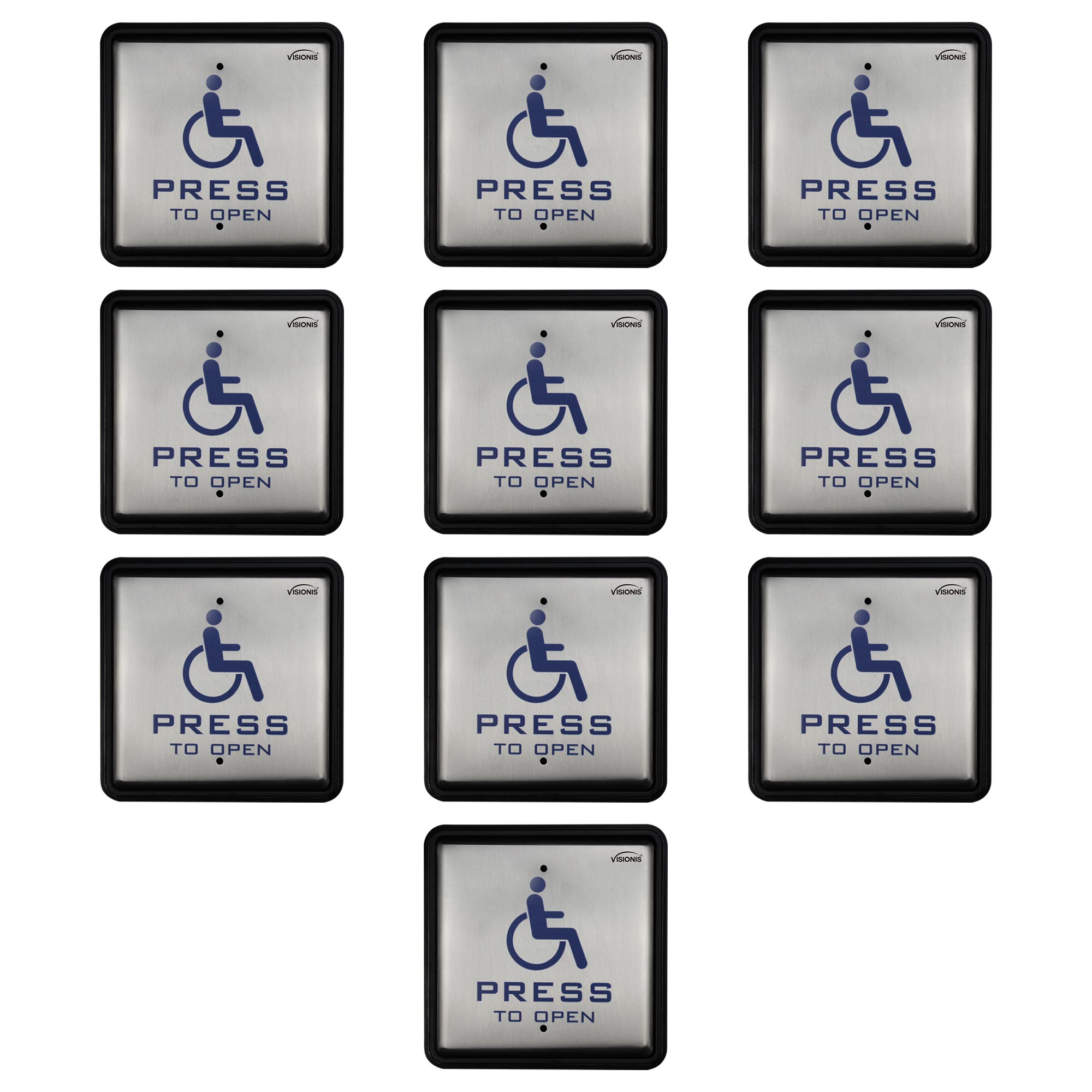 Handicap Door Button for Access Control Pack of 10 units - FPC-8916