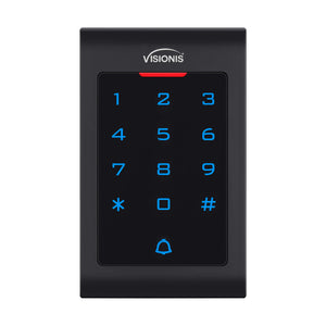 Security access control keypads, Visionis VIS-3002, standalone indoor use, digital touch keypad