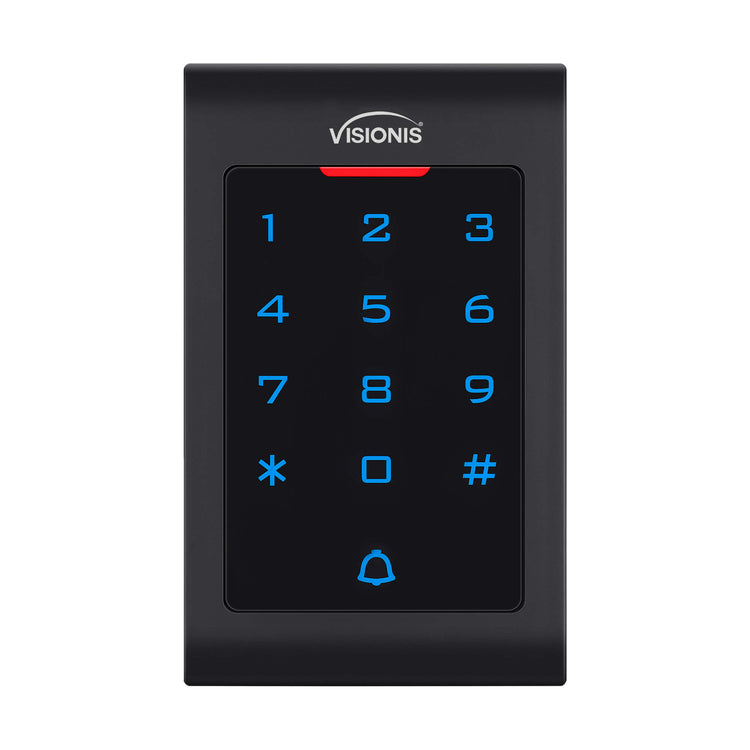 Security access control keypads, Visionis VIS-3002, standalone indoor use, digital touch keypad