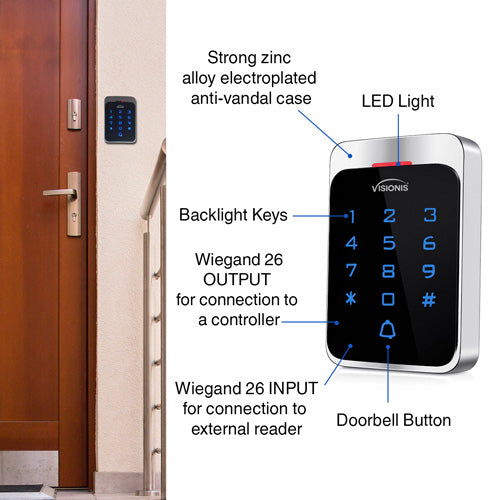 stand alone card reader for door access control - VIS-3022