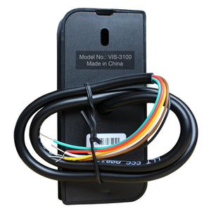 Card reader for access control, Visionis VIS-3100, prox card reader, IP66-rated for outdoor use