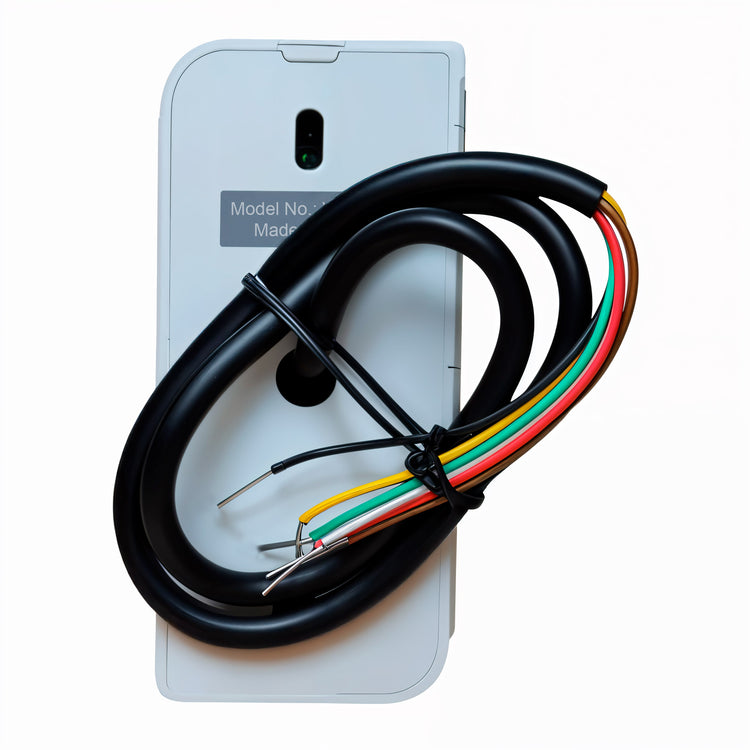 Proximity card reader, Visionis VIS-3101, white reader for indoor and outdoor security