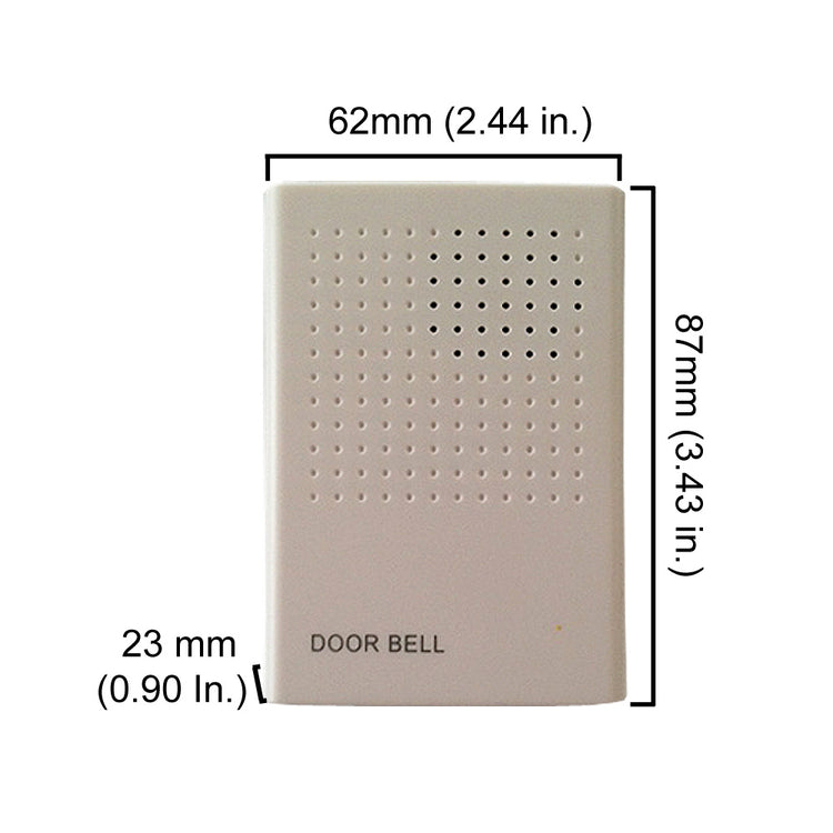 Door bell for keypad dimensions - VIS-8006