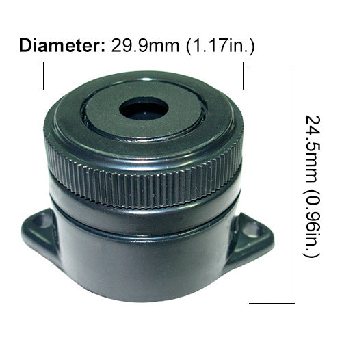 Piezo Alert Buzzer for Access Control Dimensions - VIS-BZ-100