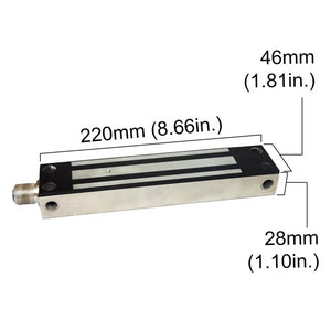 waterproof lock for outdoor gate 800lbs dimensions- VIS-SS800-G Visionis