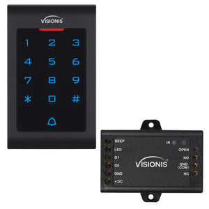 Visionis VIS-3002 Security Access Control Keypad, indoor use, standalone design, 1000 users