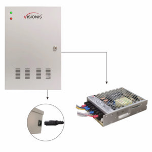Four Door + Network Access Control Panel + Controller Board With Cabinet 
 VIS-AXESS-4DLX