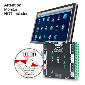 Two Doors + Network Access Control PCB VIS-AXESS-2D-DLX-PCB