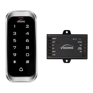 IP68 Visionis access control keypads, standalone anti-vandal metal keypad for indoor and outdoor security VIS-3003 Visionis