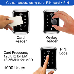 Outdoor standalone keypad and card reader VIS-3000 Visionis