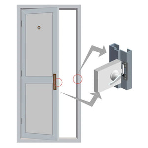 Electric door strike for door access control - VIS-EL101-FSA Visionis
