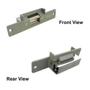Electric strike front and rear view - VIS-EL101-FSA Visionis