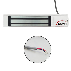 Indoor Magnetic Lock 300 lbs VIS-ML300LED-WH Visionis