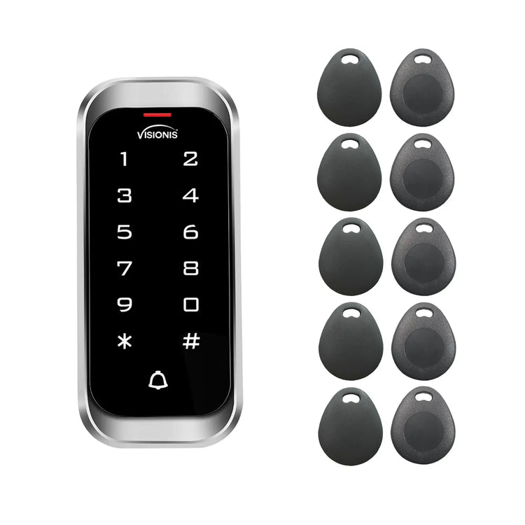 standalone keypad access control with and key tags - FPC-5679