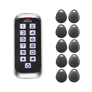 standalone keypad access control with key tags - FPC-5689