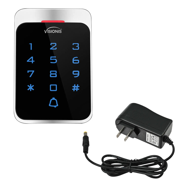Standalone Access Control Keypad and Card Reader + Mini Controller + Power Supply - FPC-8908