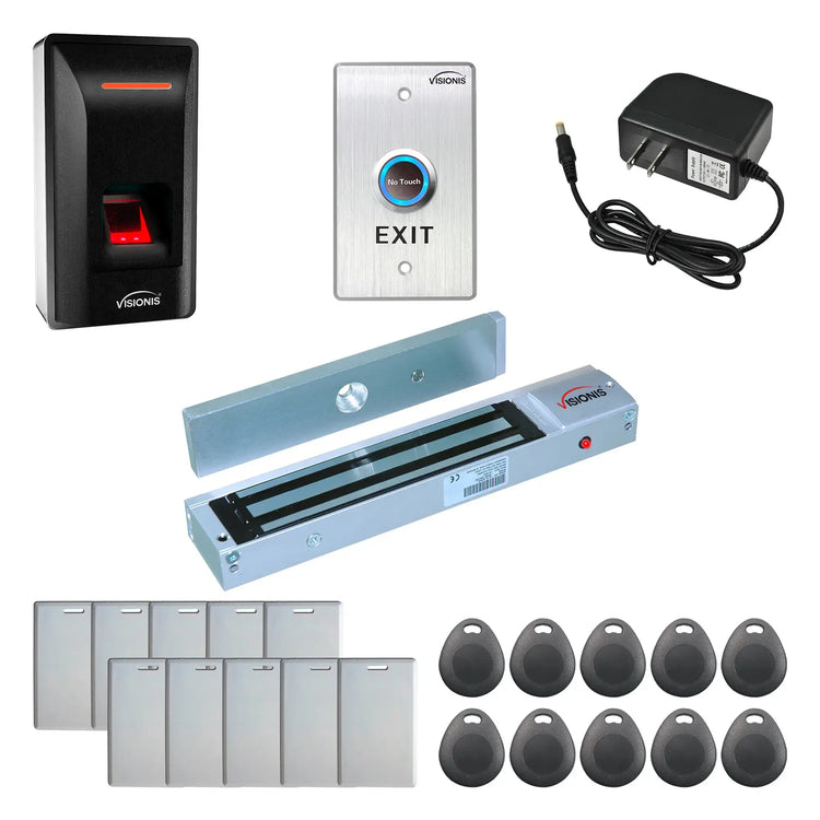 Door Access Control Systems for Office with Fingerprint Reader, Maglock - FPC-9235