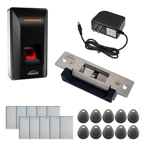 Access Control Systems for Office Buildings with Fingerprint Reader, Maglocks, Software - FPC-9268
