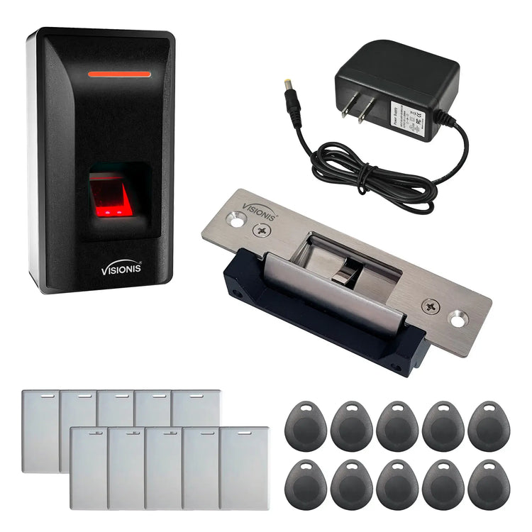Access Control Systems for Office Buildings with Fingerprint Reader, Maglocks, Software - FPC-9268