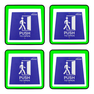 Handicap door opener buttons Wired Switch Pack of 4. With LED Lights - FPC-9403