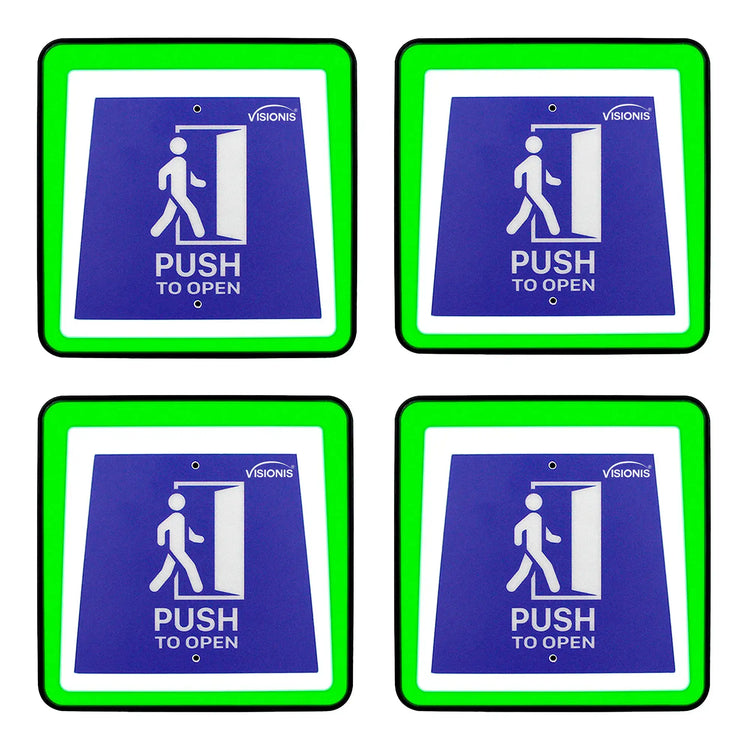 Handicap door opener buttons Wired Switch Pack of 4. With LED Lights - FPC-9403