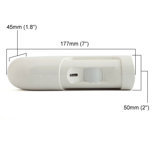 PIR motion sensors dimensions - iREXPLUS
