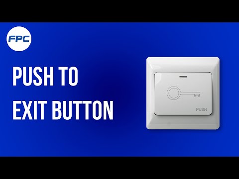 Push to Exit Button for Access Control VIS-7030