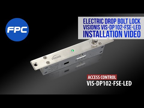 how to install an electric bolt lock