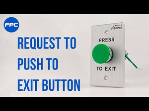 Request To Push To Exit Button For Door Access Control VIS-7032