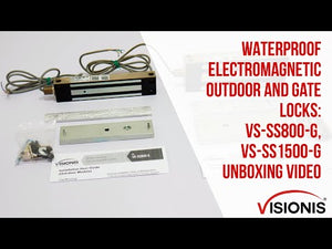 waterproof lock for outdoor gate VIS-SS800-G, VIS-SS1500-G unboxing