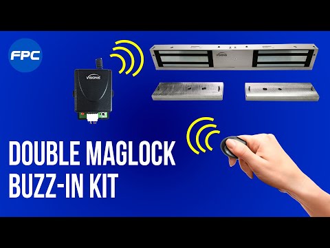 Double door maglock kit